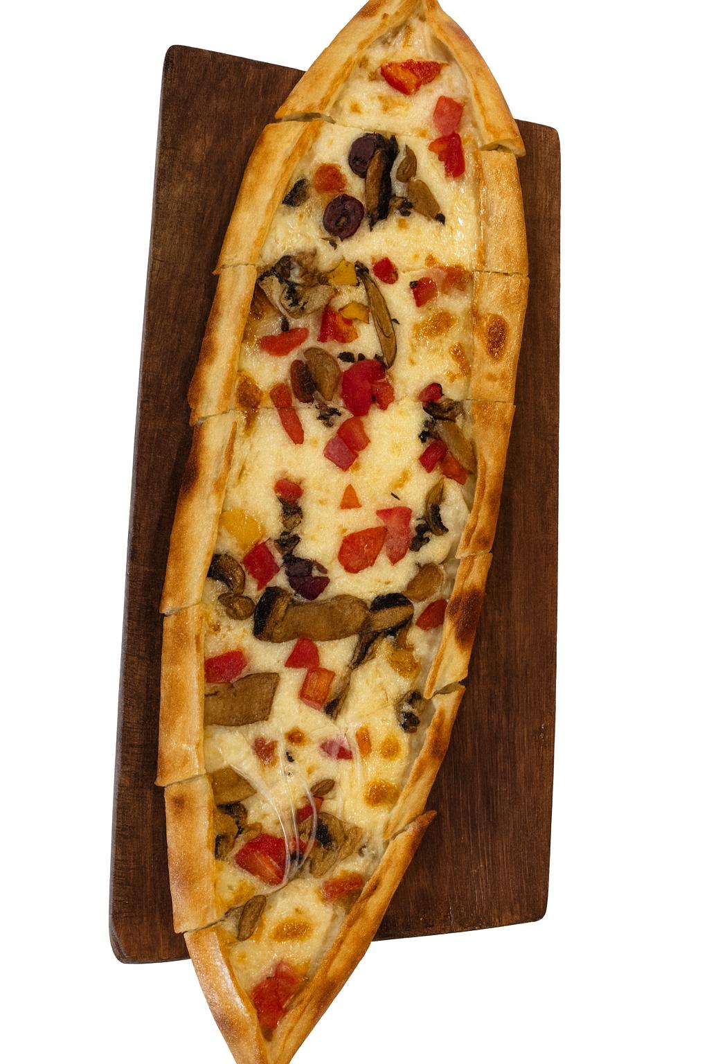 Mediterranean Veggie Flatbread