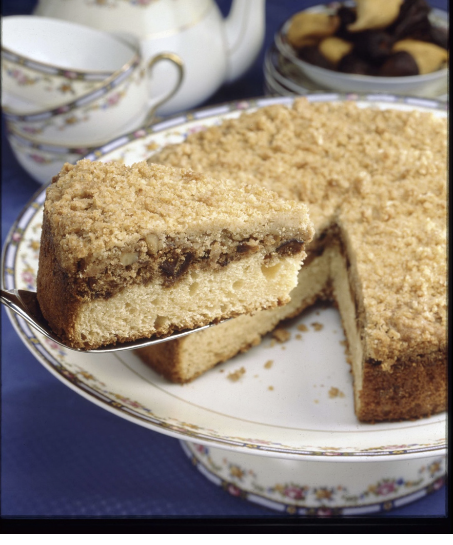 Fig crumble cake