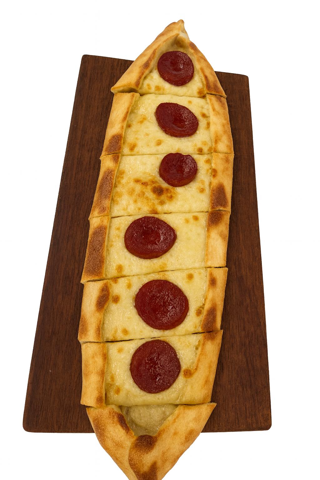 Saujauk & Cheese flatbread